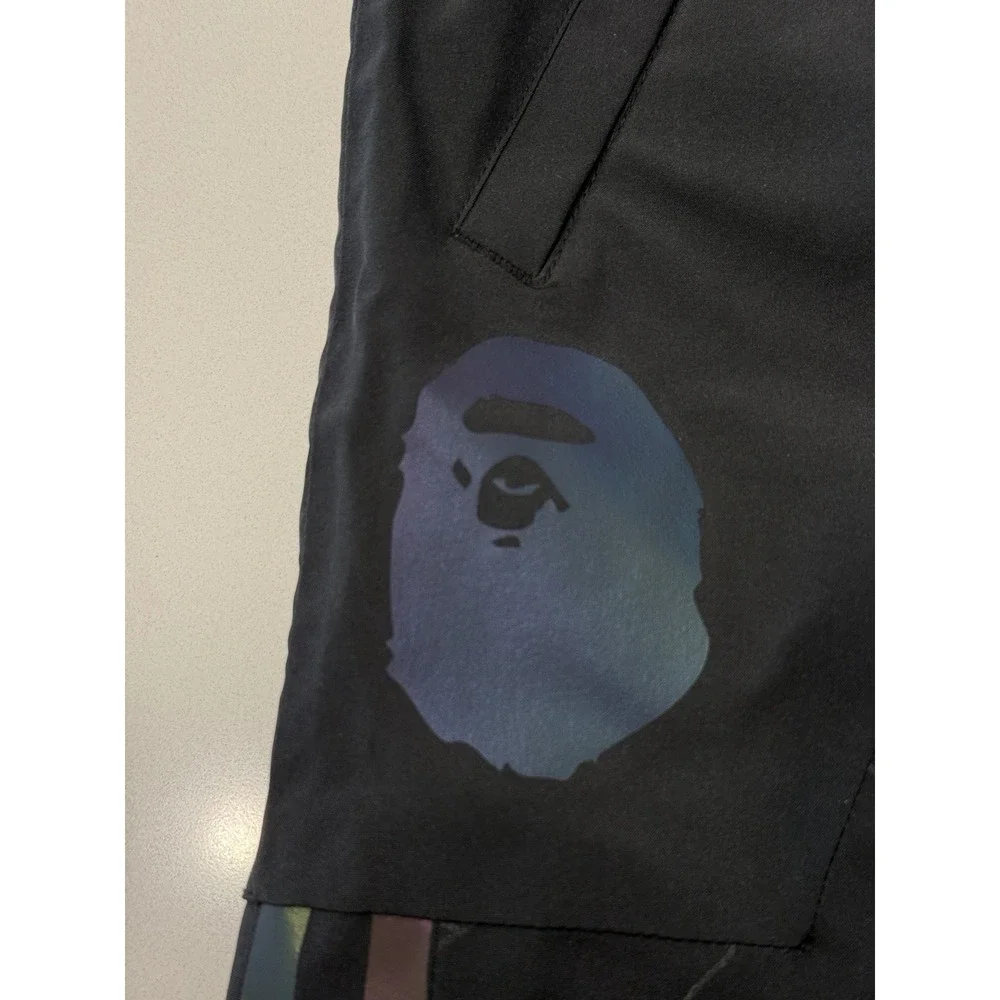adidas x BAPE Slopetrotter Snowboard Pants Black DU0205 Mens Small NWT